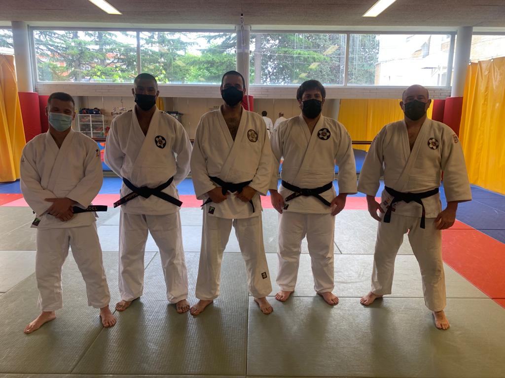 EXAMEN PASO DE GRADO JIU-JITSU 1&ordm; - 4&ordm; dan. Pamplona 19-06-21